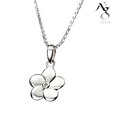 AG Floral Solitaire Diamond Pendant