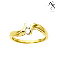 AG 2 Diamond Trendy Ring