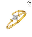 AG Unique 4 Diamond Ring