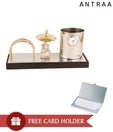 Antraa Attractive and Artistic Lord Ganesha Table Top Clock