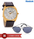 Aveiro Wonderful Watch With Reebok Sunglasses Combo
