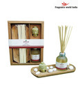 Fragrance World India Rose Decorative Reed Set