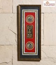 Aapno Rajasthan Captivating Wooden Wall Hanging with Dhokra Work