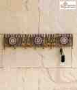 Aapno Rajasthan Keychain Hanging with Dhokra Work & Warli Paint
