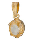 Aiza Alluring Topaz Pendant