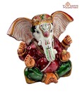 Aapno Rajasthan Hand Painted Enamelled Metal Ganapati_02