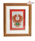 Aapno Rajasthan Hand Painted Marble Wall Hanging