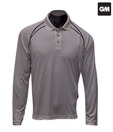 GM 7205 Full Sleeve Cricket T-Shirt (White With Navy Trim)