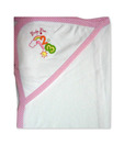 Baby Boo Wrapping Sheet White & Pink