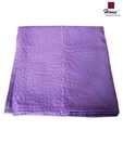 Home Matelasse Purple Double Bed Cover
