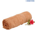 Bombay Dyeing Tulip Light Brown Bath Towel