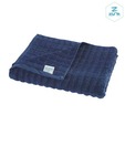 Zyne Sponzy Blue Cotton Bath Towel