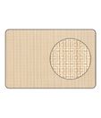 Freelance Beige Basket Weave Table Mat-Set Of Six
