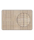 Freelance Brown Basket Weave Table Mat-Set Of Six