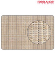 Freelance Beige Basket Woven Table Mat -6 Pcs