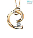 Bling Single Stone Fashionable American Diamond Pendant