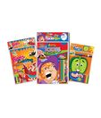 Gogo Kids Food And Feathers Coloring & Sticker book Combo Pack