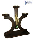 Gifting Happiness Classy Brown T-lite Holder