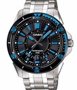 Casio Radiant Blue Steel Watch