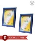 Cleanwood Dark Blue Polystone Photo Frame