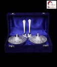 Home Sparkle Set of 2 Lid Bowl With Spoon