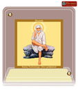 Diviniti Shirdi Sai Baba Acrylic Car Frame