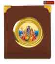 Diviniti Auspicious Shiv Parivar MDF Car Frame