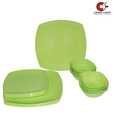 Crown Craft Green Dinner Set - 18 Pcs