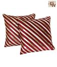 Home Kraft Purple Foil Cushion Cover Set