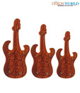 Dekor World Guitar Key Holder Set - 3 Pcs