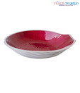 Dekor World  Vibrant Red Enamelware Bowl