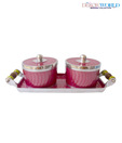 Dekor World Enamelware Condiment Set