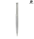 Pierre Cardin Daytona Silver Ball Pen + Free 1 Pc. Black Beauty Refill (Black)