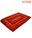 Elysia Cotton Red & Orange Bath Mat