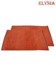 Elysia Cotton Orange Door Mat