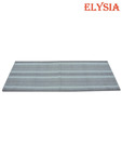 Elysia Cotton Light Grey Bedside Runner
