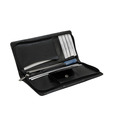 Essart Ticket / Card Holder With Pen Loop (Black)