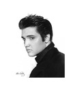 Elvis Presley (Portrait) (15.7 x 19.6 Inches)