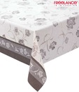 Freelance Cream & Brown Floral Print Bel Air Table Cover