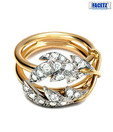 Facetz Majestic Diamond Gold Ring