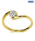 Facetz Dazzling Diamond Gold Ring
