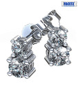 Facetz Radiant Diamond Earrings
