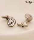 Favola Appealing Crystal Cufflinks
