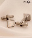 Favola Gleaming Crystal Cufflinks