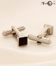 Favola Burgundy Crystal Cufflinks