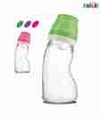 FARLIN Pink Touch Silicone Feeding Bottle - 240 Ml.