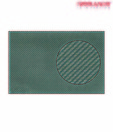 Freelance Deep Green Basket Weave Table Mat-Set Of Six