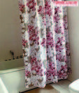 Freelance VFM Brown & Burgundy Shower Curtain