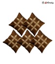Home Candy Set Of 5 Pcs  Coffee Cushion Covers