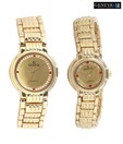 Geneva Small Dazzling Dial Combo Watch